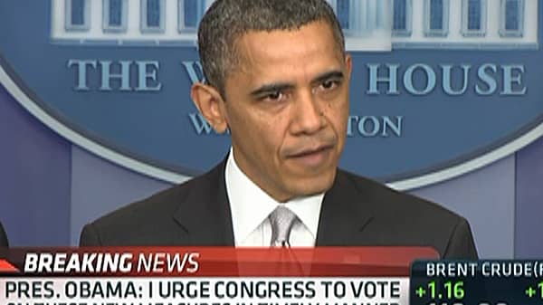 President Obama: Need Action Now on Gun Control