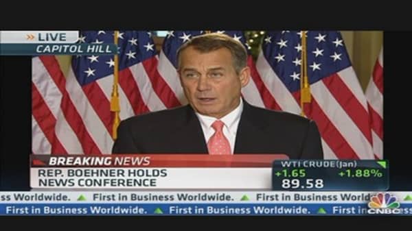 Rep. Boehner: I Hope the President Gets Serious Soon