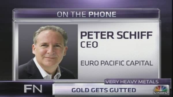 Schiff: Why the Pain for Gold Has Just Begun