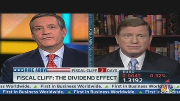 'Fiscal Cliff': The Dividend Effect