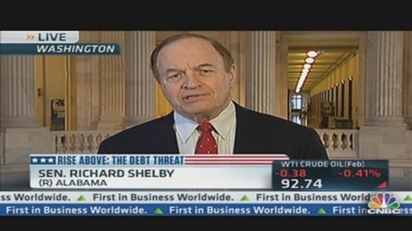 Sen. Shelby: 'We're Committing Financial Suicide'
