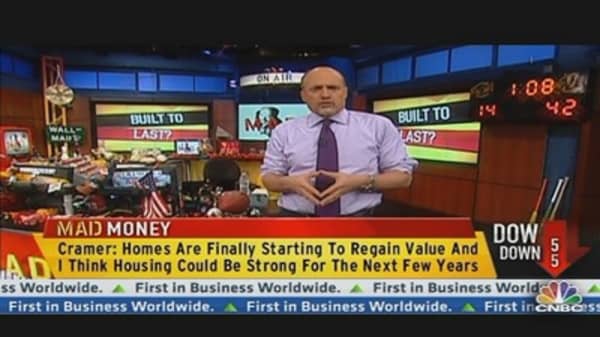 Cramer: Home Building to Drive Gains in 2013