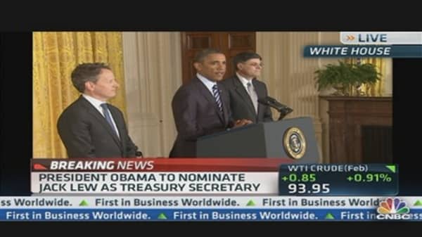 Pres. Obama Nominates Jack Lew