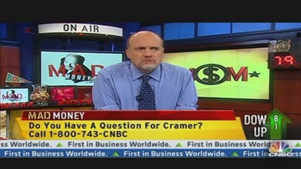 Cramer Focuses on Oil, Gas & Cellphones