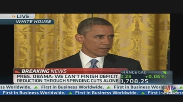 President Obama Addresses Debt Ceiling