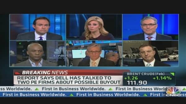 Dell Shares Surge on Rumored Buyout
