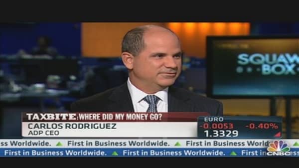 ADP CEO on Processing the Payroll Tax