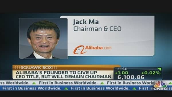 Alibaba CEO Passes the Torch