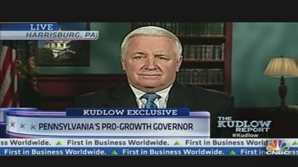 Pennsylvania's Pro-Growth Governor