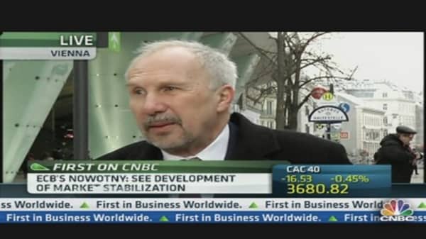 ECB's Nowotny: Don't Overplay German GDP 
