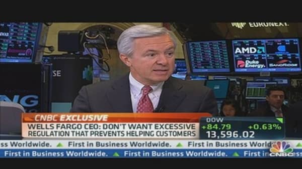 Wells Fargo CEO: Recovery Not As Strong As It Needs to Be
