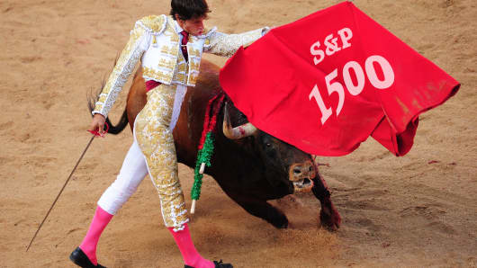 S&P breaks 1500 on January 24, 2012.
