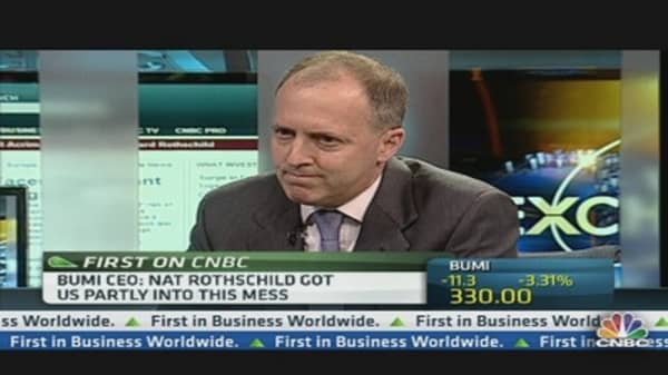 Nat Rothschild Started 'Bumi Mess': CEO 