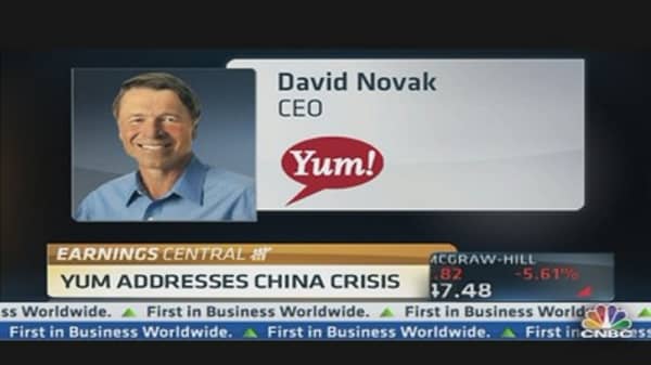 YUM Addresses China Crisis