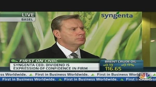 'A Good Year Ahead': Syngenta CEO