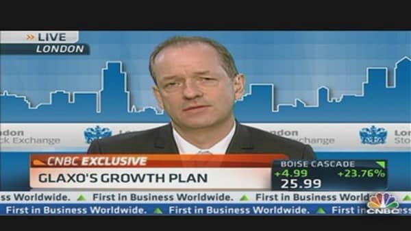 Glaxo's CEO Predicts Growth in 2013