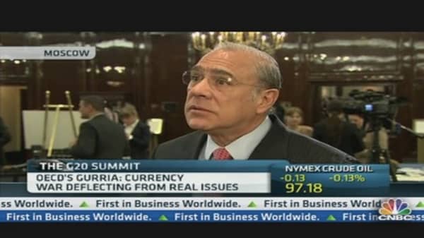 There Is No Currency War: OECD's Gurria 