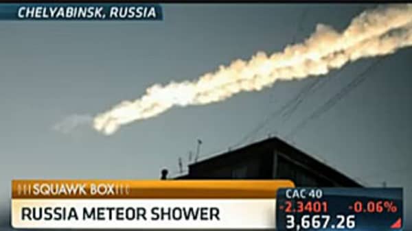 Meteorite Flashes Across Russian Sky