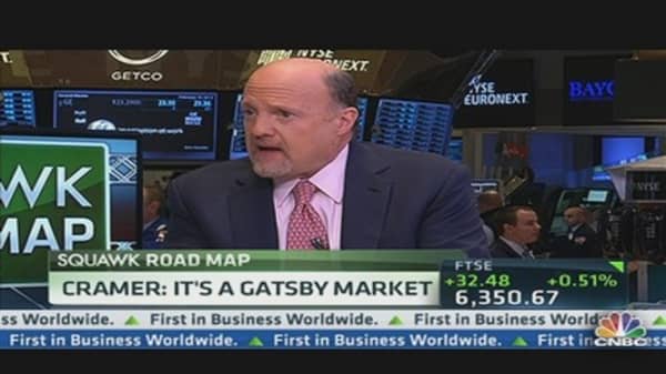 Cramer: This Is a 'Great Gatsby' Market