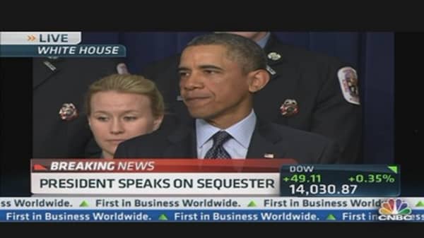 Pres. Obama Addresses Avoiding Sequester