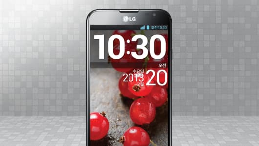 LG's Optimus G Pro, set for its grand debut at the Mobile World Congress