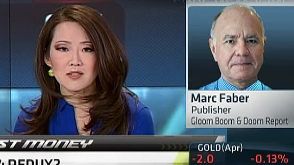 Marc Faber: 'Market Has Peaked Out'