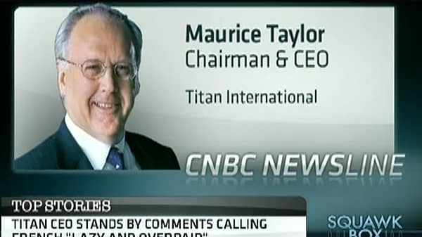 Titan CEO: 'French Are Devout Commies' 