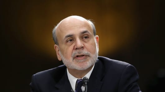 Federal Reserve Bank Chairman Ben Bernanke.