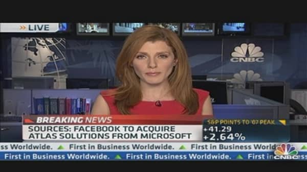 FB to Acquire Atlas Solutions From Microsoft
