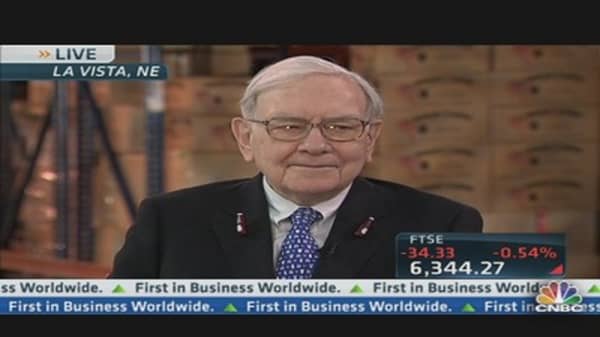 Warren Buffett Calls Berkshire's 2012 'Subpar'