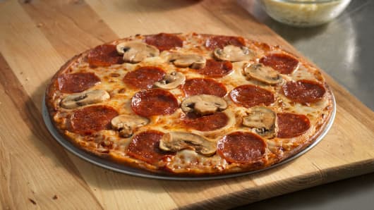 Domino's gluten free pizza
