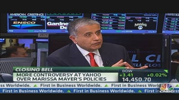 Yahoo's Mayer Raising the Bar