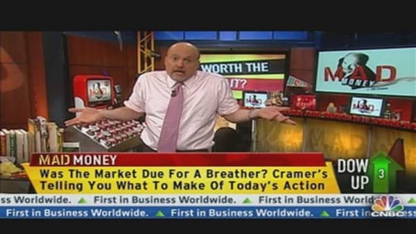 Cramer: Now Not the Time to Chase Stocks