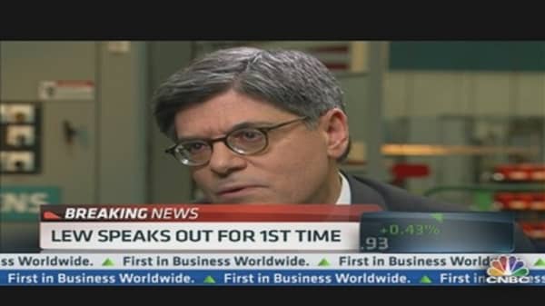 Lew Speaks Out on China & Sequester