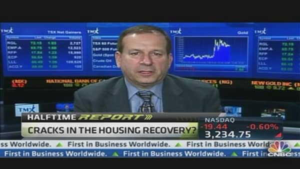 Cracks in Housing Recovery?