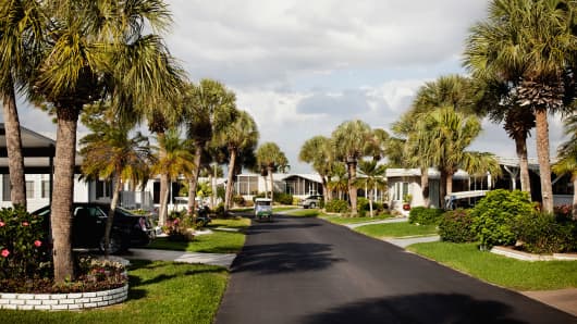 Retirement village in Florida.