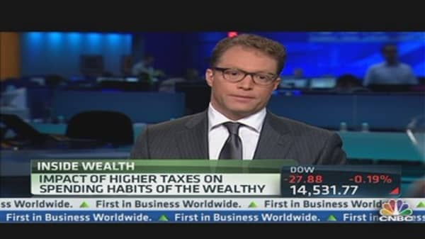 Higher Taxes & the Wealthy's Spending