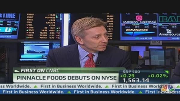 Pinnacle Foods Debuts on NYSE