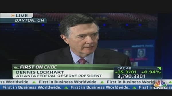 Outlook on the Economy With Fed's Lockhart