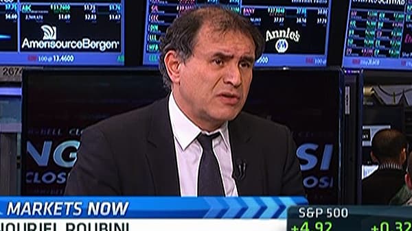 Roubini Sees Upside Surprise for Stocks, But ...