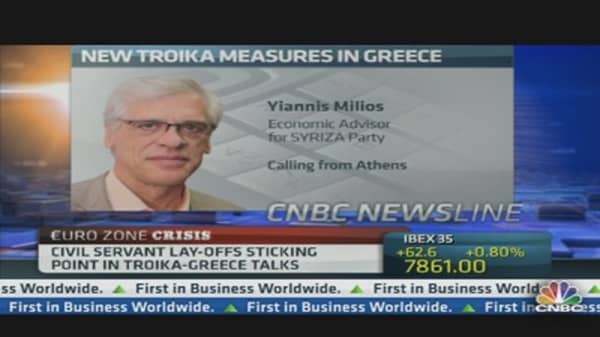 Troika Blackmailing Greece: Opposition Party 