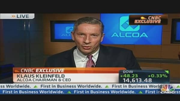 Alcoa CEO: Lessening Dependency on Metal Price Swings