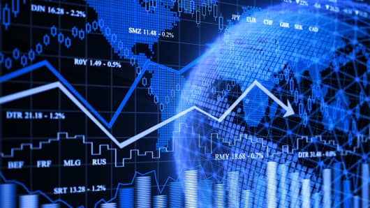 Data economy business markets charts graphs