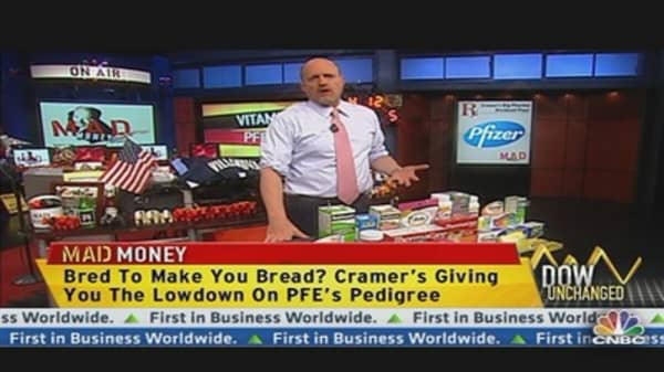 Cramer: Yes, I Like Pfizer