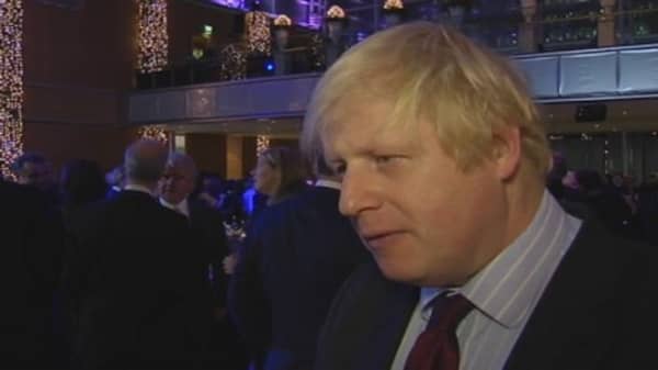 Boris Johnson: London the World's Greatest for Banking