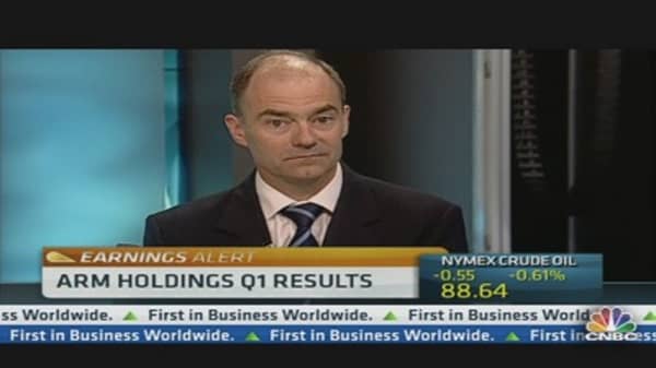 ARM Holdings CEO:  Earnings on Track