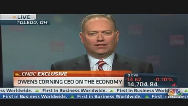 Owens Corning CEO on Strong Q1
