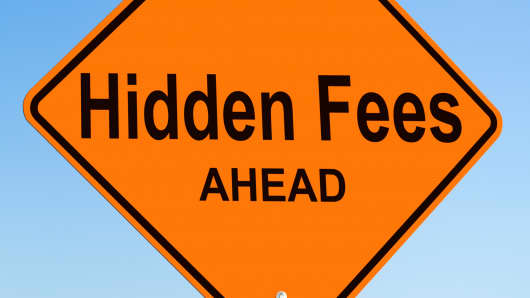 Hidden fees