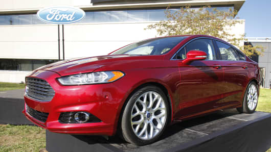 A 2013 Ford Fusion