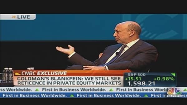 Blankfein Takes Questions at ICI Conference